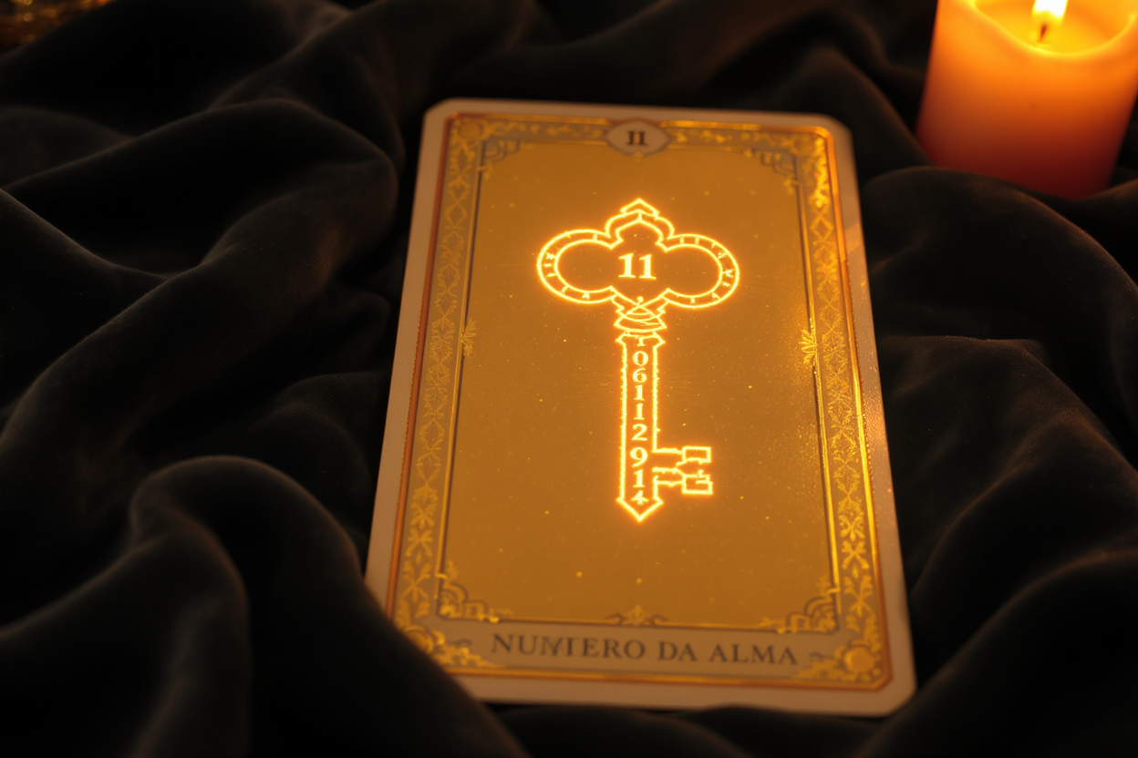 Carta Dourada do Número da Alma